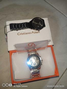 Product Review of CristianoAillenJamTanganPriaAnalog8895RantaiStainlessSteelChronographKacaSapphireWaterResistant3ATMWatchesWaterproof from s**4 1