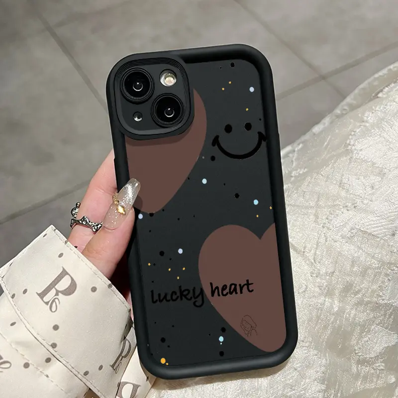 Casing Hp Untuk Samsung Galaxy A06 A05 A05s M05 F05 Case Kartun Hati Lucu Casing ponsel silikon lembut kasing  Anti guncangan Cesing pelindung lensa Penutup Softcase Kesing 2