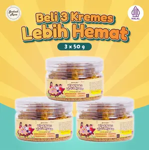 Gadoeh Rasa Bundling Kremes Hati Ayam Premium - Paket 3 Toples 50gr 3 Food Snacks