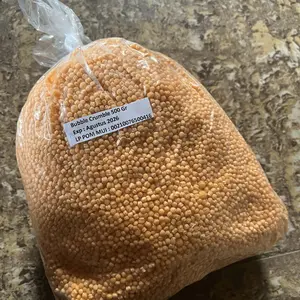 Bubble Crumble Tepung Roti Bulat Repack 250Gr 500Gr 1Kg - 1/4kg 1/2kg 1 Kg Gram Nugget Risoles Orange Oranye Cramble Babel Bola Oren Pak Pcs Dus Karung