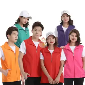 【YWS】 Rompi Pekerja Relawan Amal Sukarelawan Gym Supermarket Olahraga Jogging Pabrik Buruh Outdoor Bahan Polyester Unisex