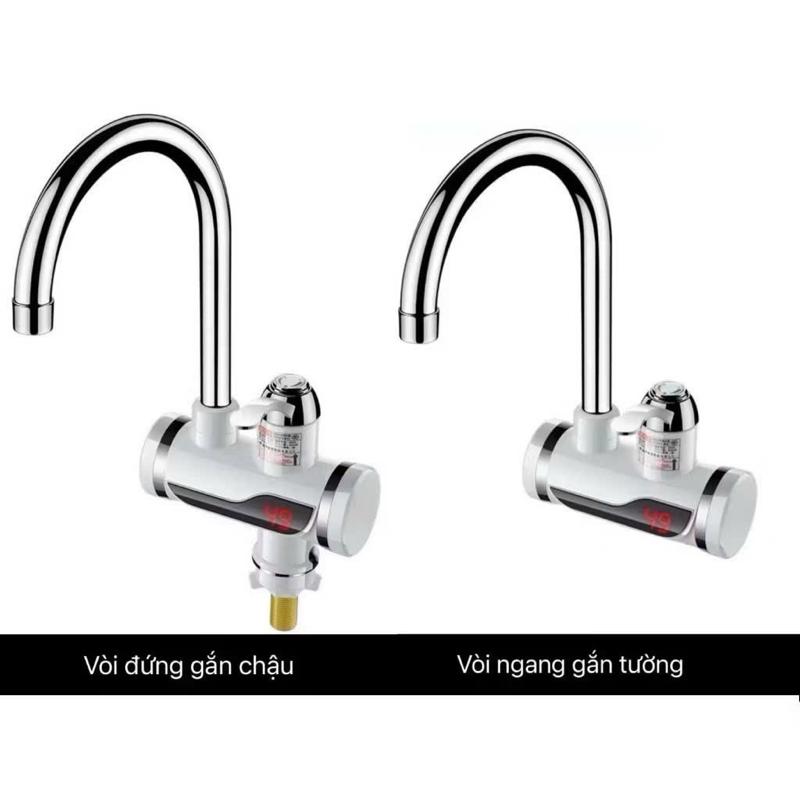  Máy nước nóng lạnh lắp đặt trực tiếp tại vòi làm nóng nhanh trong 3 giây,bh 6 tháng 