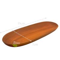 Gambar Piring Kayu Jati Oval Cantik dari Daun The Gift Shop Kab. Badung 1 Tokopedia
