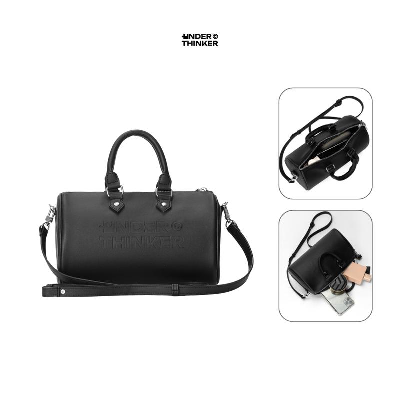 Túi Trống Da PU Đeo Chéo KEEPALL STRAP Xách Tay Nam Nữ Đựng Điện Thoại Đi Chơi Tiệc | UNDER THINKER