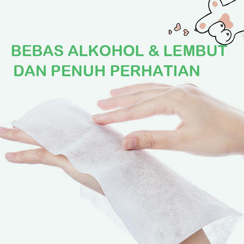 Tisu Basah Pembersih Kucing Anjing Grooming Hewan Murah Handuk Tissue 80Pcs/Bungkus