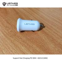 Gambar LENYES CA53 PD30W Mini Car Charger Fast Charging QC3.0 Dual Port Type C + USB Adaptor Saver Mobil Untuk HP dari LENYES INDONESIA Kota Administrasi Jakarta Pusat 3 Tokopedia
