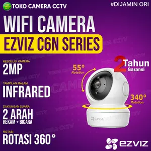 CCTV WIRELESS WIFI KAMERA IP CAMERA EZVIZ C6N 1080p 2MP
