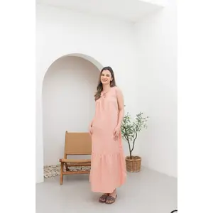 NEW RILLEY - Overall Cassia | Jumpsuit Playsuit Wanita Baju Muslimah Katun