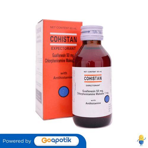 COHISTAN EXPECTORANT SIRUP 60 ML