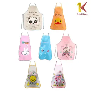 [COD] SK C135 Celemek Masak Anti Air Apron Masak Tahan air Celemek Dapur Karakter Kartun Lucu Murah