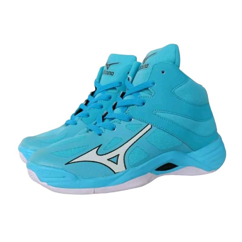 Sepatu Mizuno Thunderblade Olahraga Voli Running Jogging Gym Wanita 6