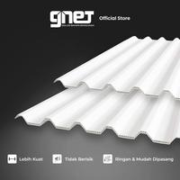 Gambar GNET Atap UPVC Double Layer Putih - Panjang 4 M, 5 M, 6 M - Tebal 10 MM - 4 Meter dari GNET Official Store Kota Tangerang 5 Tokopedia