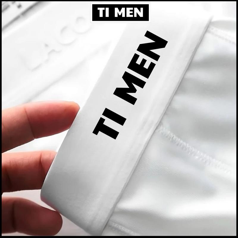 SET 5 Quần lót nam Tam giác thun lạnh cao cấp, Quần sịp nam tam giác co dãn thấm hút mồ hô quần  lót  đùi 7