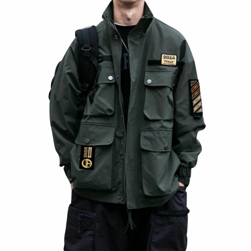 Jaket Parka Civir War Two Mat Taslan Waterproof Outdoor Pria Dewasa Nyaman Panjang Keren Kekinian 5