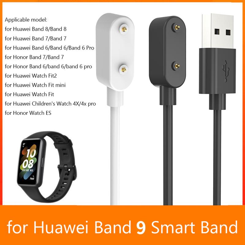  Bộ sạc đế Cáp sạc USB cho Huawei Band 8 7 6 9 10 Đồng Hồ trẻ em 4X Đồng Hồ Honor ES Dây đeo 6 Đế sạc 1m Giá Đỡ cho Đồng Hồ Huawei Phù hợp với Phù hợp 2 3 