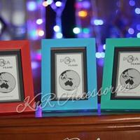 Gambar FRAME FOTO / FIGURA / PIGURA / BINGKAI 5R WARNA WARNI MINIMALIS - 5R Classic Merah  dari KnRAcc Kota Bandung 5 Tokopedia