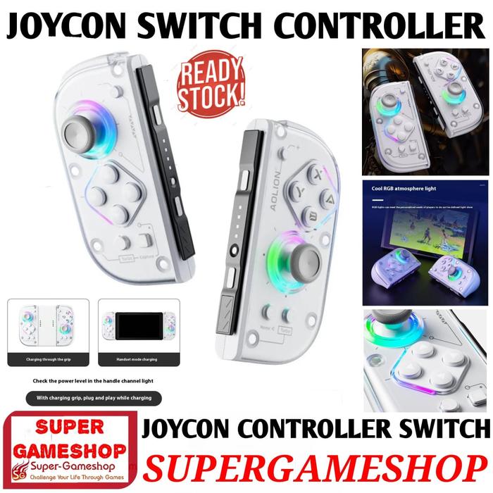 Gambar Nintendo Switch Joycon Gaming Controller Gamepad Switch Lite Switch Oled Gamepad Joycon dari Super-Gameshop.id Kota Administrasi Jakarta Pusat Tokopedia