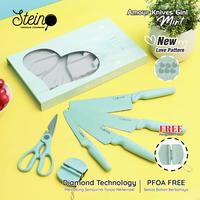 Gambar Pisau Dapur Steincookware Diamond & Amour Knives - [6 in 1 Pisau Set] - Pink dari Toko Perkakasku Os Kota Administrasi Jakarta Pusat 4 Tokopedia