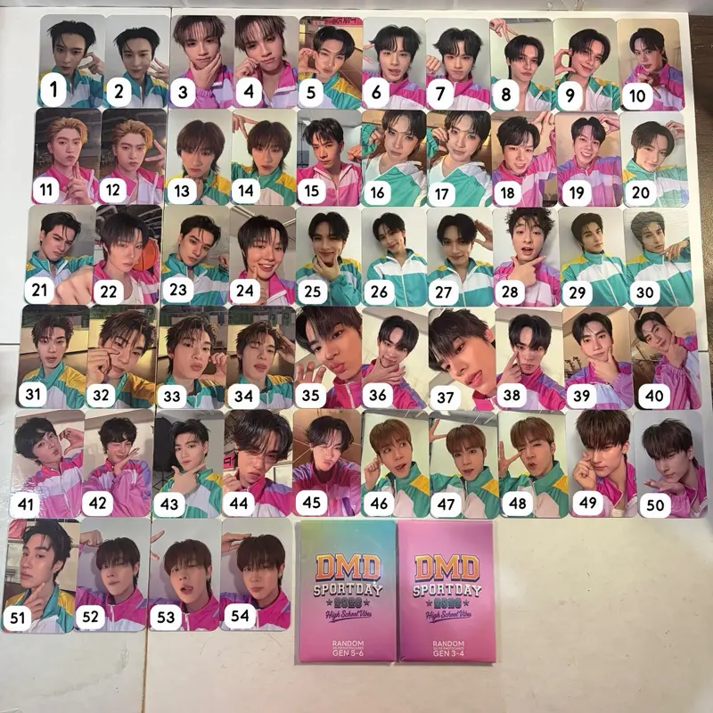 (WAJIB CO PACK) OFFICIAL PHOTOCARD DMD SPORTDAY 2026 GEN 3-6 DOMUNDI