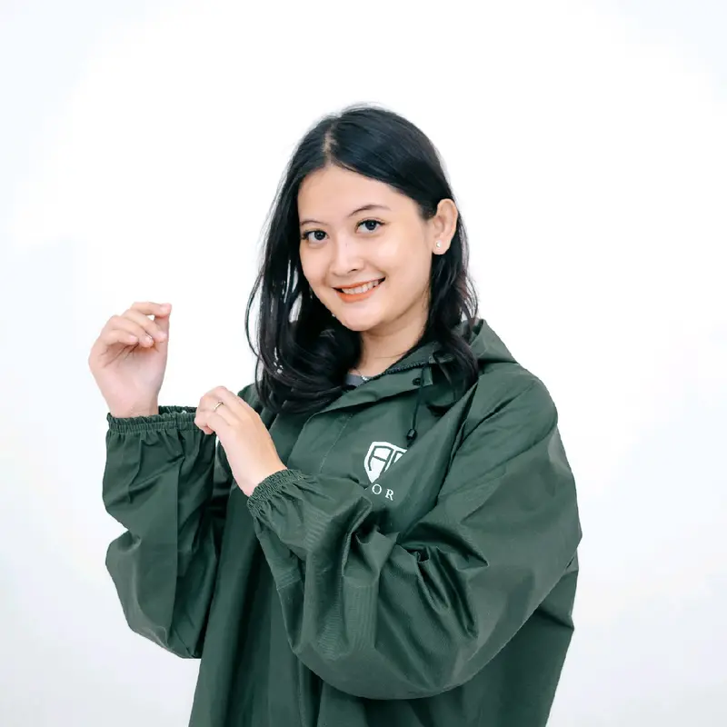 RAINCOAT JAS HUJAN WANITA/CEWEK BY ARMOR [ BEST QUALITY ] Pvc 1