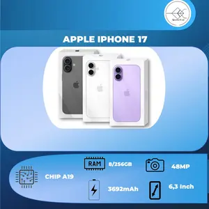 [SPECIAL CREATOR] HANDPHONE APPLE IPHONE 17 256GB GRS RSMI INDONESIA