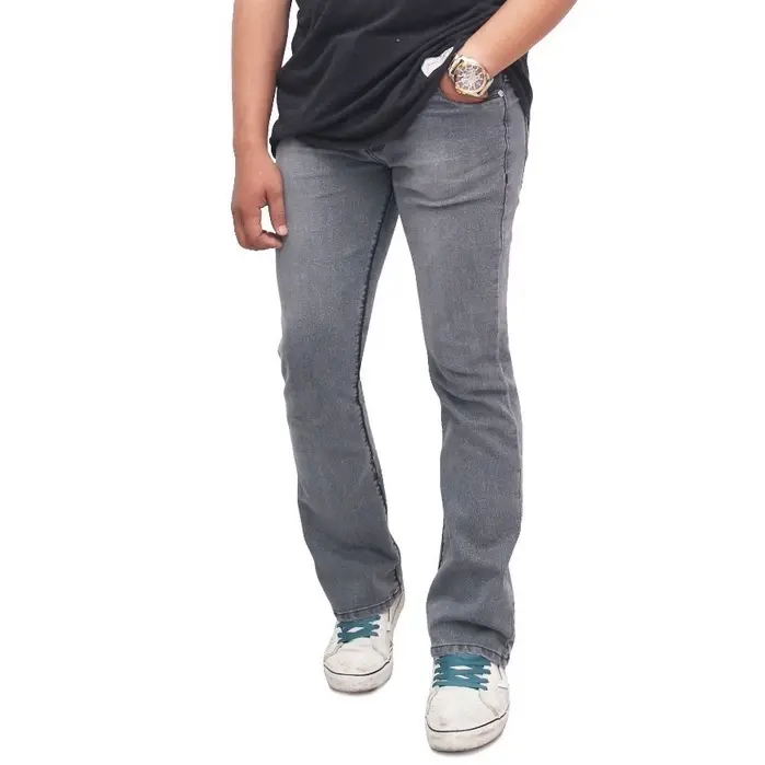 Celana Panjang Jeans Cutbray Pria Dewasa Size 27-32 Denim Stretch Lembut 3
