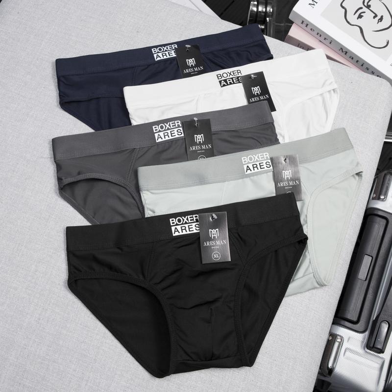 Combo quần lót nam, quần sịp nam tam giác kháng khuẩn chất thun lạnh thấm hút mồ hôi - AR 03