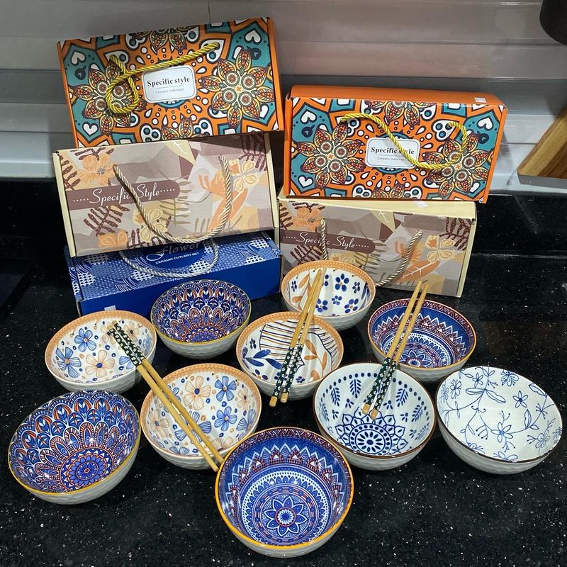 Souvenir Mangkok Set Jepang 4 2 | Hampers Mangkok Japanese Bowl Set | Hampers Idul Fitri | Souvenir Pernikahan | Wedding Souvenir | Mangkuk Jepang 3