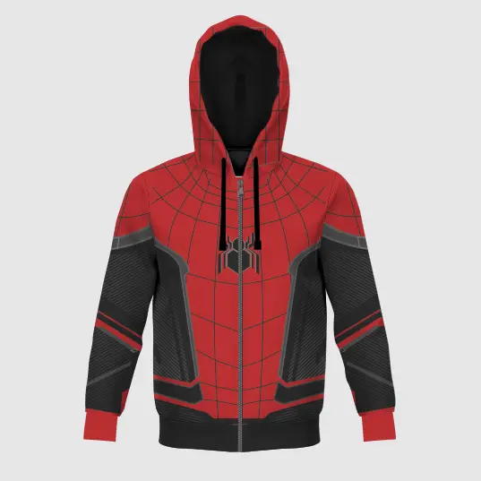 Jaket Spidey Far for Home