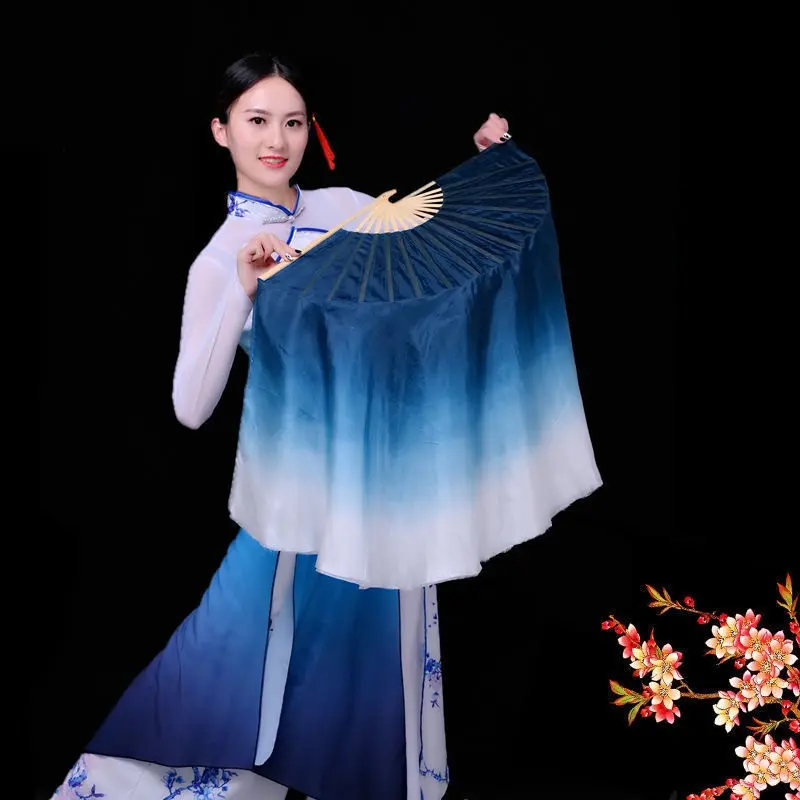 Kipas Penari Bahan Kualitas Bagus Silk Kipas Cina Untuk Menari 4