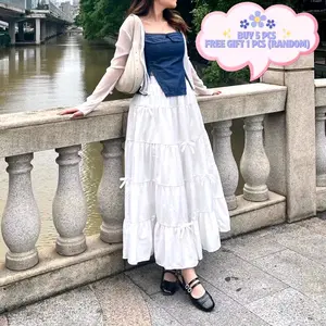 CH PEONY SKRIT RIBBON ROK PITA