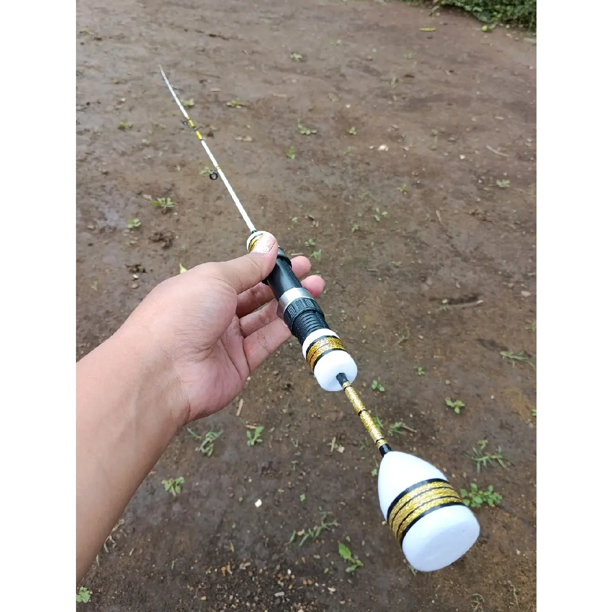 joran micro fishing wader/nilem dll (putih)
