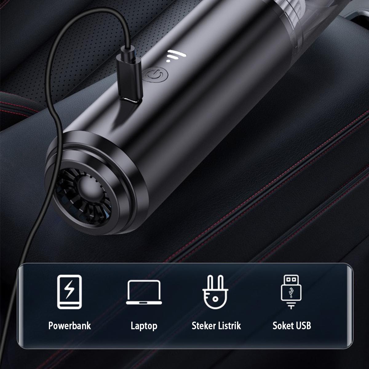 Penyedot Debu Portable Mini Wireless Rumah Mobil Serbaguna Vacuum Cleaner - YT-M2054 Penyedot Debu Portable Mini Wireless Rumah Mobil Serbaguna Vacuum Cleaner - YT-M2054