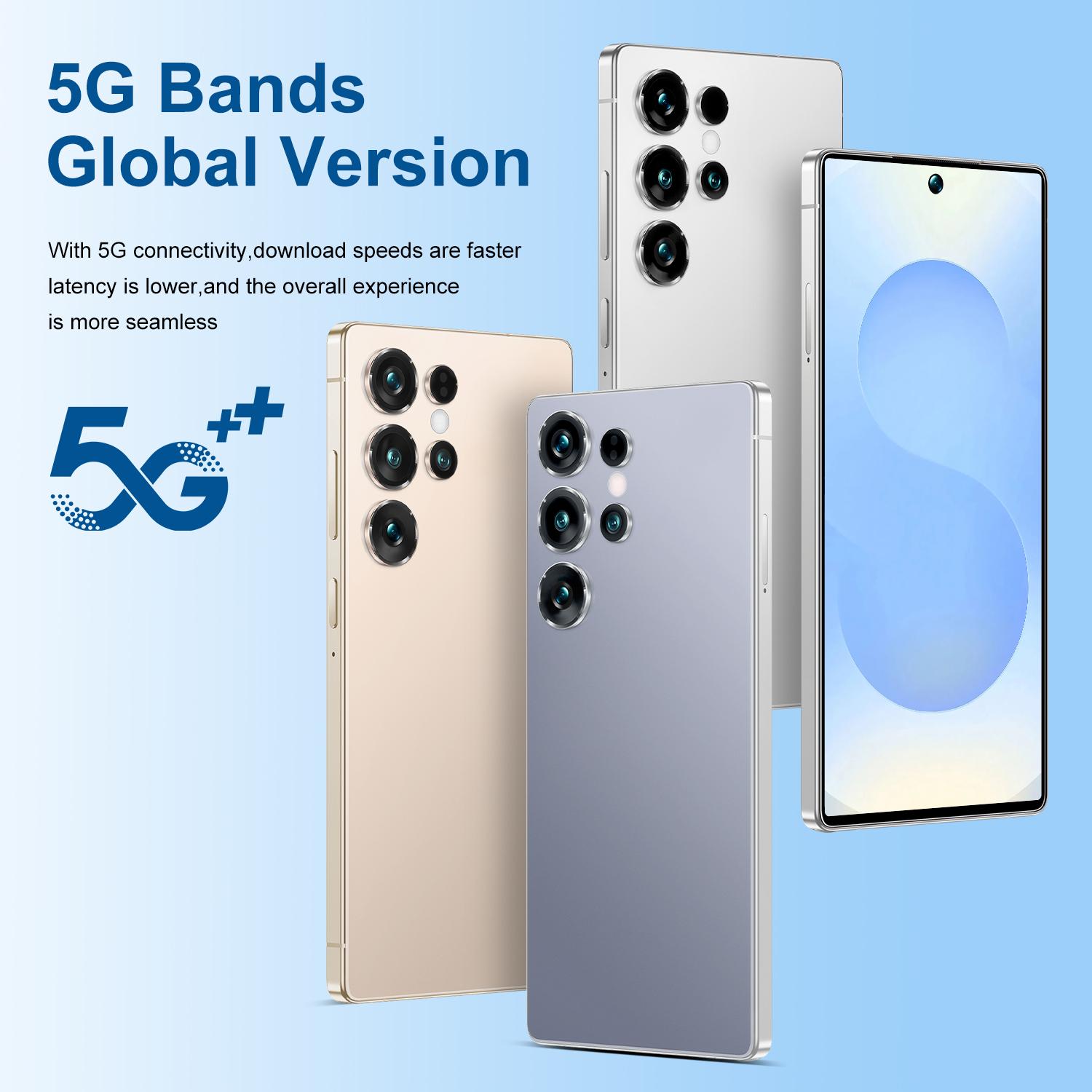 [Bisa COD] 2026 Murah cuci gudang Handphone Asli 7.5inci Layar 16GB+1TB 5G WiFi Bluetooth Android 14.0 dengan 8000mAh Kamera 32MP+108MP 10Core Face Unlocked Fingerprint ID Metal Built-in Frame