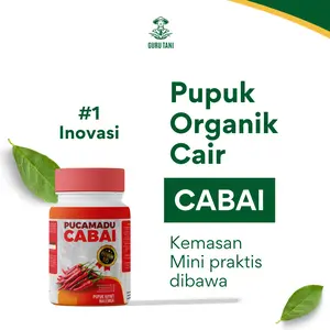 PUCAMADU | Pupuk Organik Cair Cabai | Kemasan Mini 100 ml