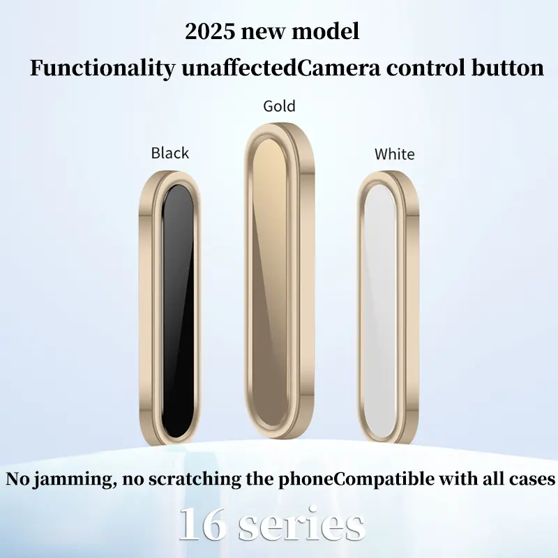 Camera Control Button For iPhone 16 Pro Max Camera AI Button Capacitive Touch Camera Protection Button iPhone 16 Pro Dynamic Camera Side Key Sticker Sensor Scratch Resistant