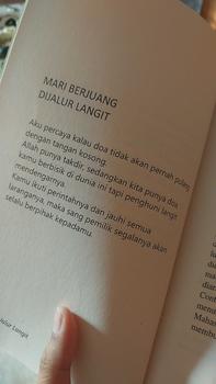 Product Review of Jalur langit journal by rizkaramelia from d**t 3