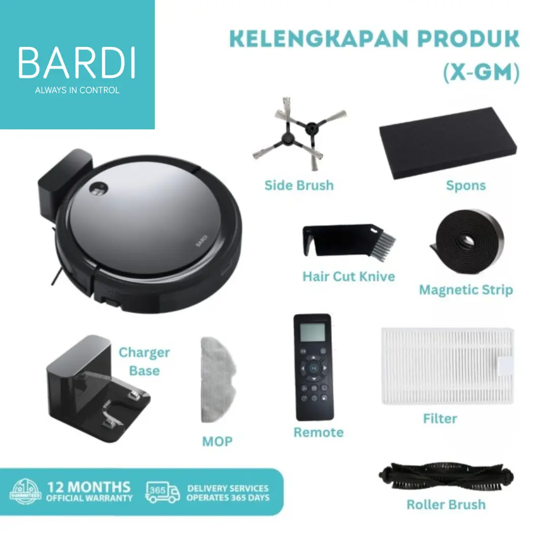 BARDI Smart Vacuum Robot X-GB/X-GM