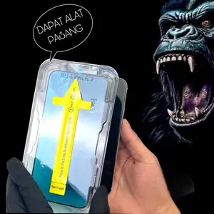 (ADA ALAT PASANG) AUTO ALIGN TECH TEMPERED GLASS SUPERFIT IP 11 12 13 14 15 16 17 PRO MAX 14+ 15+ 16+PLUS iP X XR XSMAX SCREEN PROTECTOR EASY INSTALL