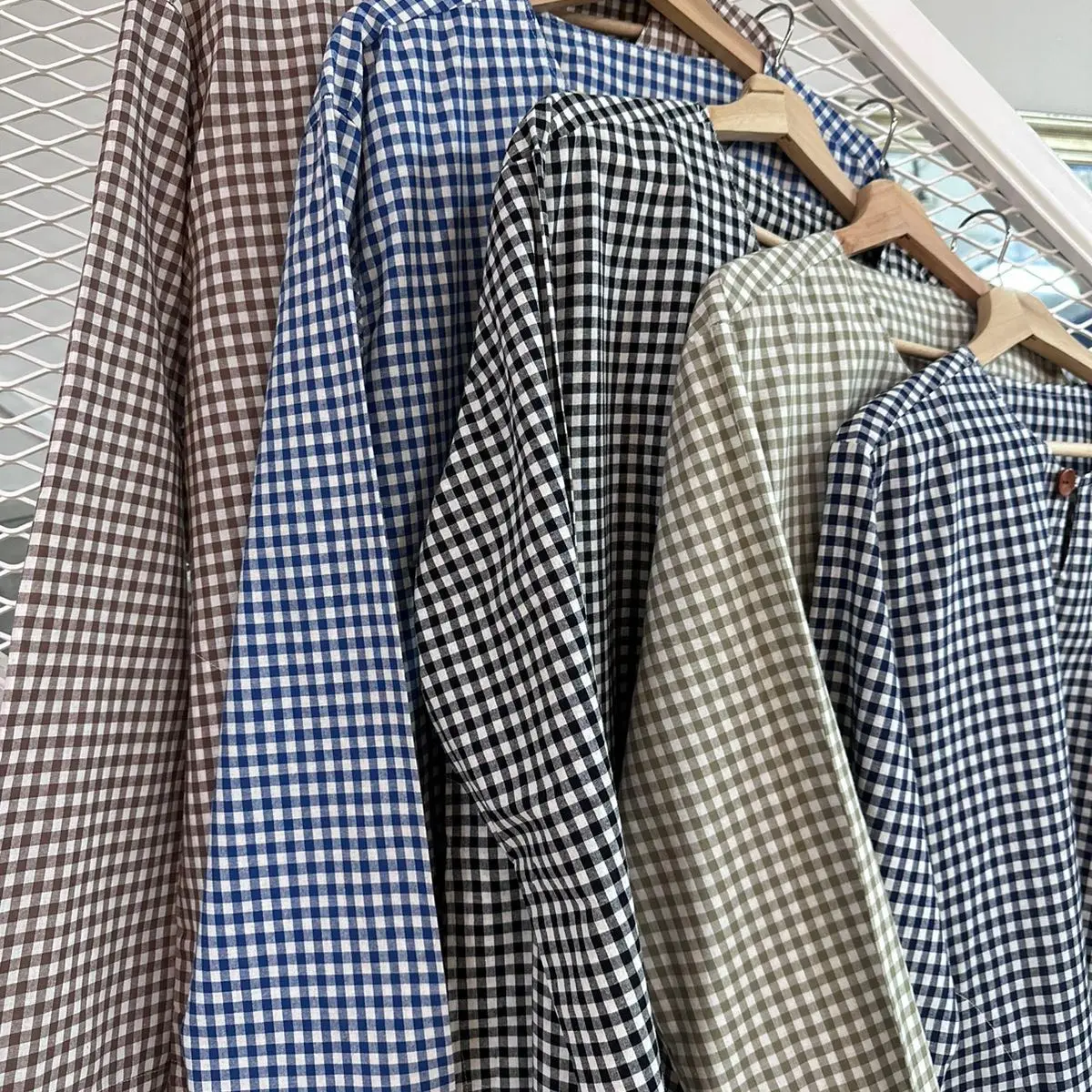 Noah Checkered Men Kurta Cotton
