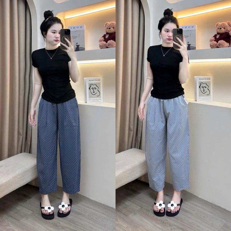 Product Introduction of Baggy bò giấy mềm nhẹ thoáng mát 6