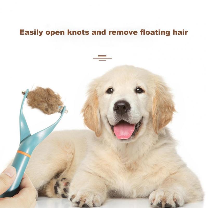 Product Introduction of Pet Hair Remover Stainless Steel Dog Brush for Small Medium Dogs Golden Retriever Border collie Pets Grooming Comb Accessories 14