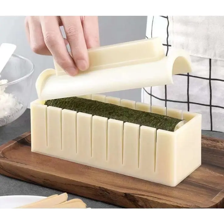 ￼Sushi Mold Box Cetakan Sushi Praktis Bisa Langsung Dipotong 00996