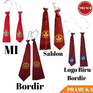 Dasi SD & MI Pendek Karet Putra & Putri Instan