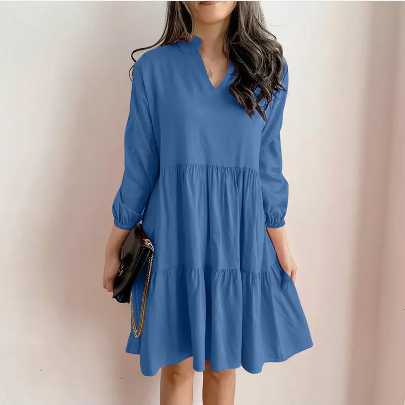 ZRS Dress Bianca Ld 106 cm P 86 cm B 186 gr Mosscrepe Viscose #4109 2