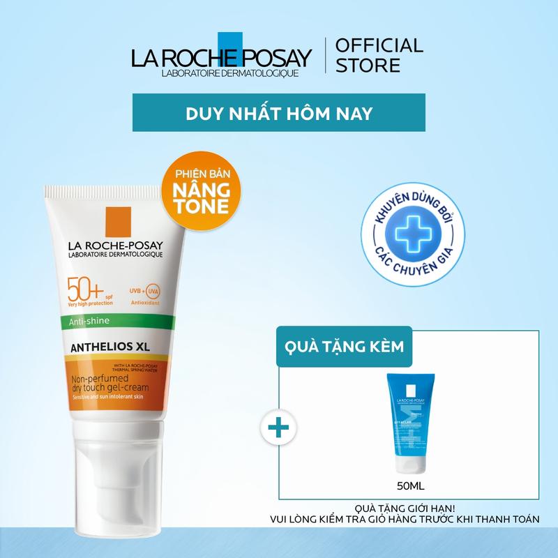 Kem chống nắng La Roche-Posay nâng tone cho da dầu giúp bảo vệ da toàn diện và