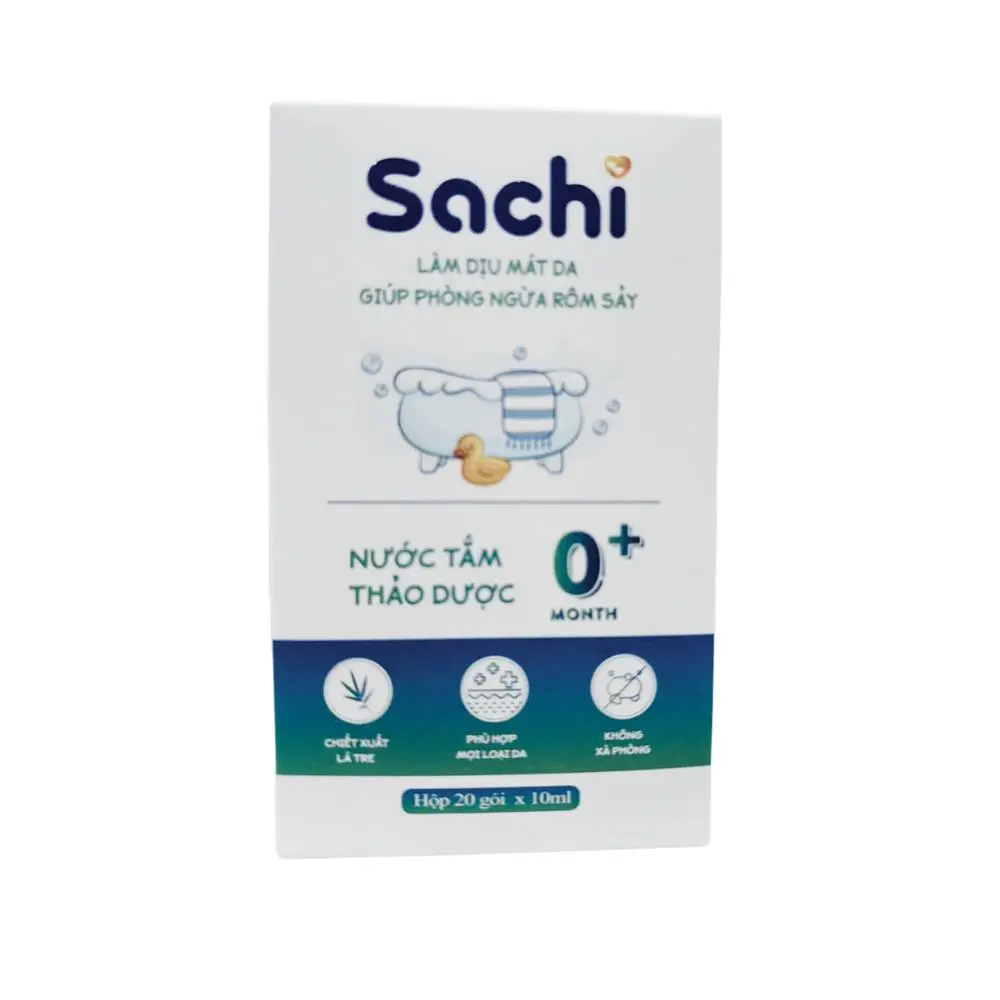 [Quà Tặng] Nước Tắm Sachi Hộp 20 gói