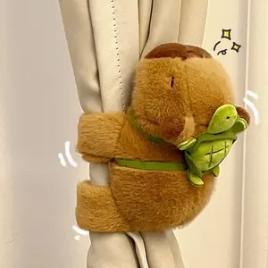 Boneka Capybara Maxweel viral bisa ditempel dimana saja bahan halus 18cm Toys capybara plushies Dolls