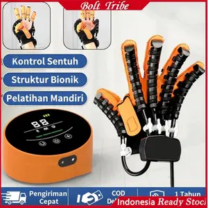 Sarung Tangan Robot Rehabilitasi Smart Rechargeable Portable Untuk Latihan Tangan Stroke Hemiplegia Alat Latihan Outdoor