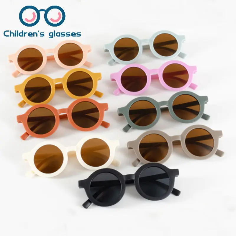 Cute Round Frame Children's Sunglasses Baby UV Protection Sunglasses For Boys Girls Fashion